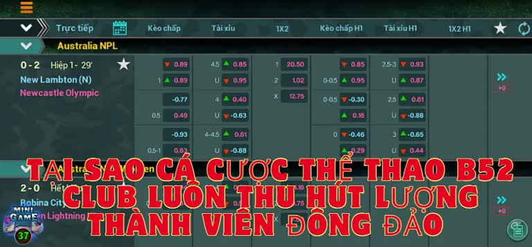 B52 Những điều cần lưu ý khi cá cược thể thao B52 CLUB